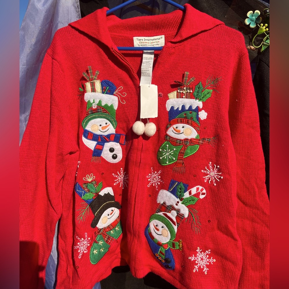 Ugly Christmas Sweater frosty the Snowman